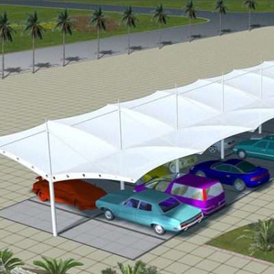 Tensile Fabric Car Shed