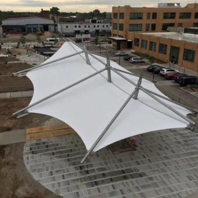 Tensile Fabric Shade Structure